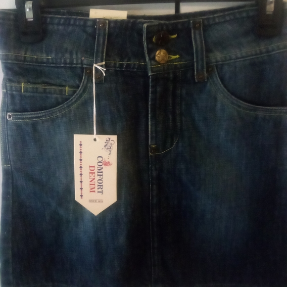 Jean skirt size 3/4 juniors - Picture 4 of 5